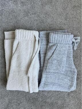 Members Mark Set‎ of (2) Luxury Premier Lounge Pants Fluffy Fleece Size Small